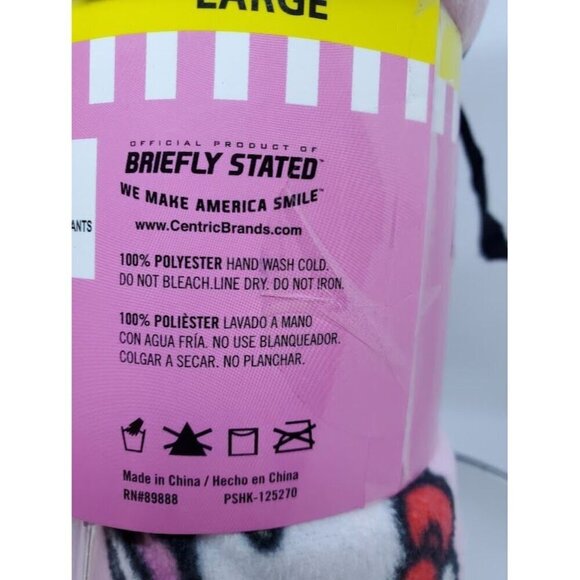 Hello Kitty Love Hearts Balloons Ladies Sleep Pant Large NWT - Picture 3 of 4